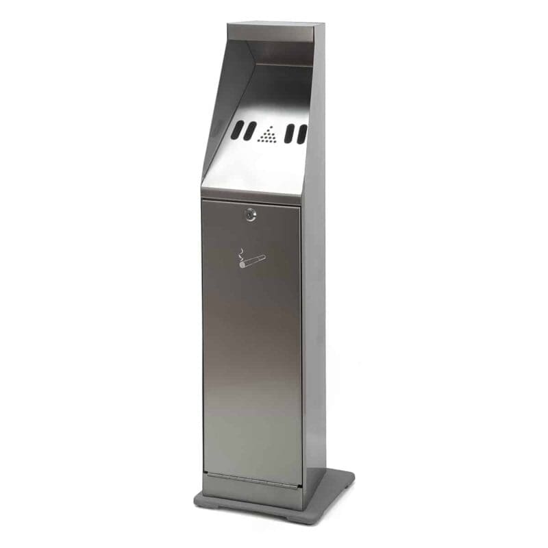 Vrijstaande asbak RVS - VB 025411