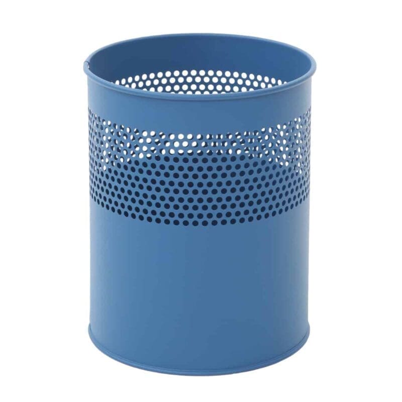 Half geperforeerde papierbak 10 liter blauw - VB 270510