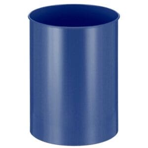 Ronde papierbak 30 liter blauw - VB 100300