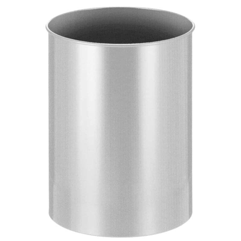Ronde papierbak 30 liter zilver - VB 100300