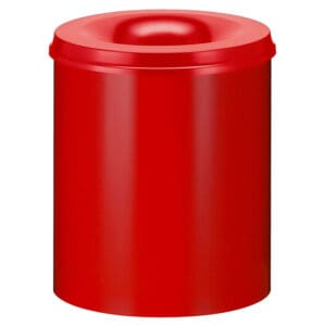 Vlamdovende papierbak 80 liter rood - VB 108000 - Afbeelding 3