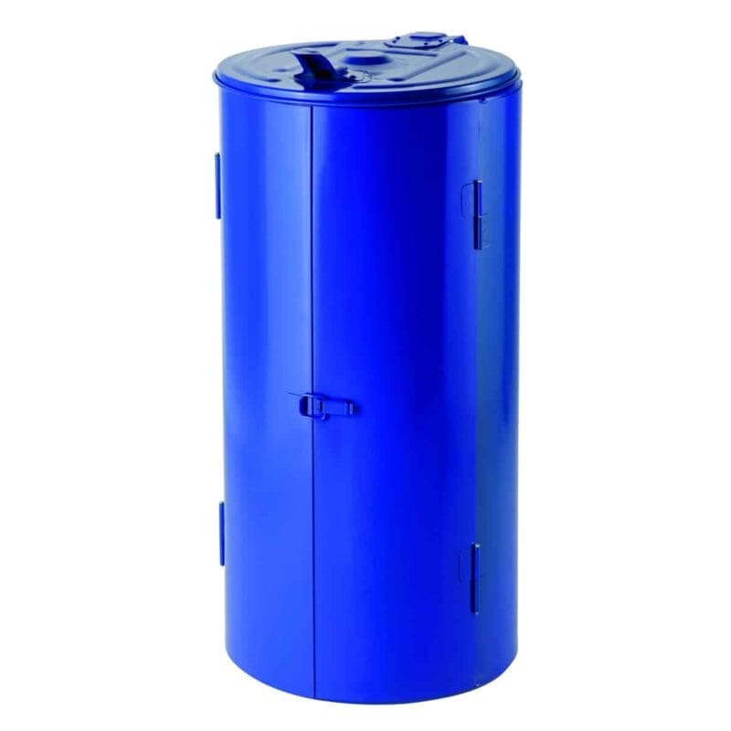 Afvalzakhouder 120 liter blauw - VB 202040