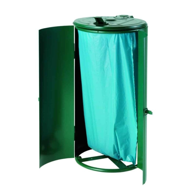 Afvalzakhouder 120 liter groen - VB 202040 - Afbeelding 2