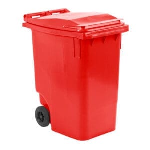 Mini-container 360 liter rood - VB 360000 - Afbeelding 2