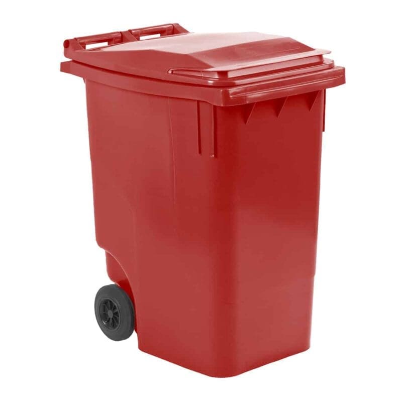 Mini-container 360 liter rood - VB 360000