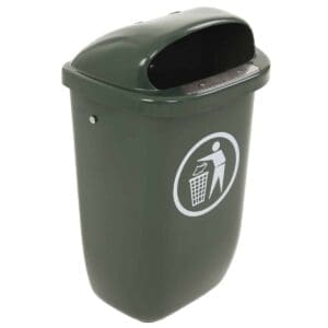 Afvalbak DIN-PK 50L groen - VB 036738