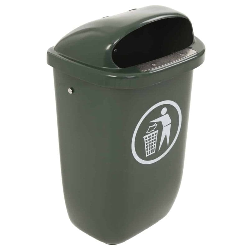 Afvalbak DIN-PK 50L groen - VB 036738