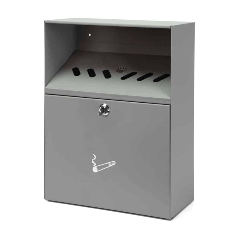 Wandasbak met dak grijs - VB 040988