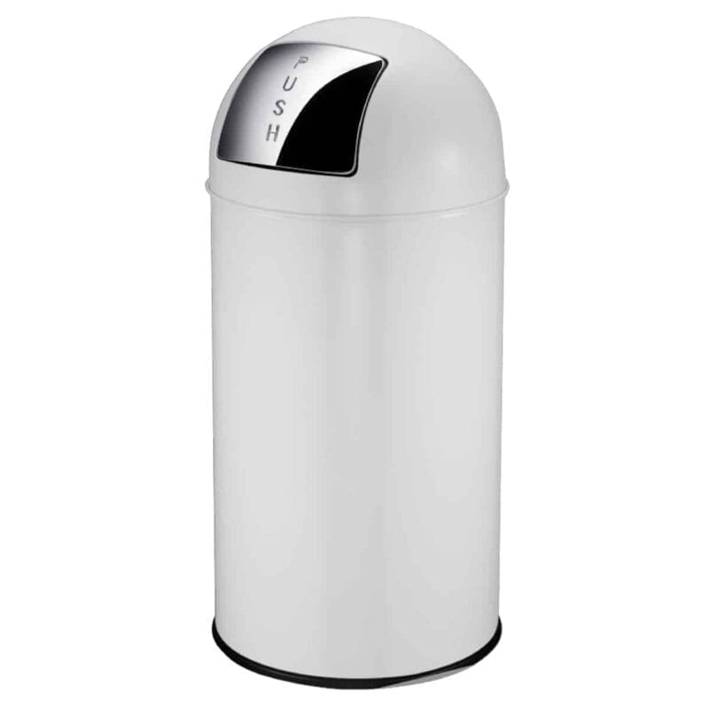 Pushcan 40 liter wit - VB 404550