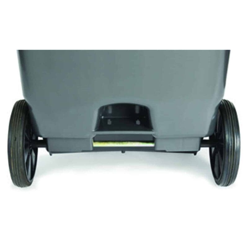 Mini-container 360 liter 3-wiel grijs - VB 400400 - Afbeelding 3