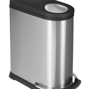 EKO Viva Recycling pedaalemmer 20+16L Mat-RVS FPP - VB 924836 - Afbeelding 4