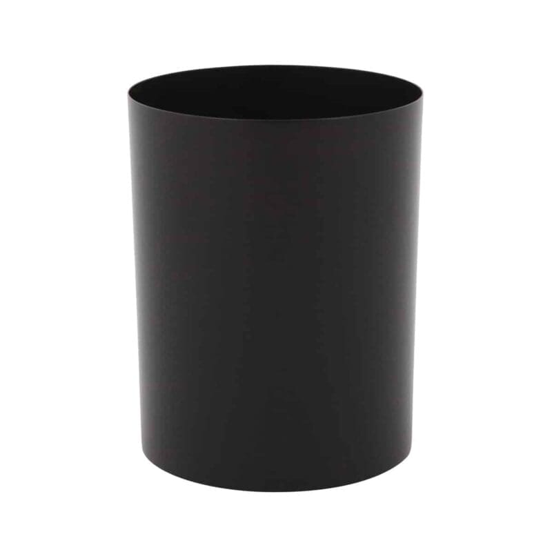 Stalen papierbak 13L Zwart - VB 051304