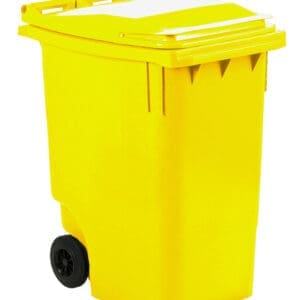 Mini-container 360 liter geel - VB 360000 - Afbeelding 2