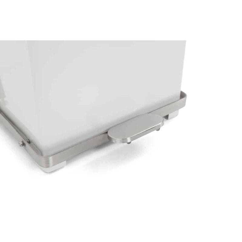 Industriële pedaalemmer 27 liter wit - VB 058099 - Afbeelding 2