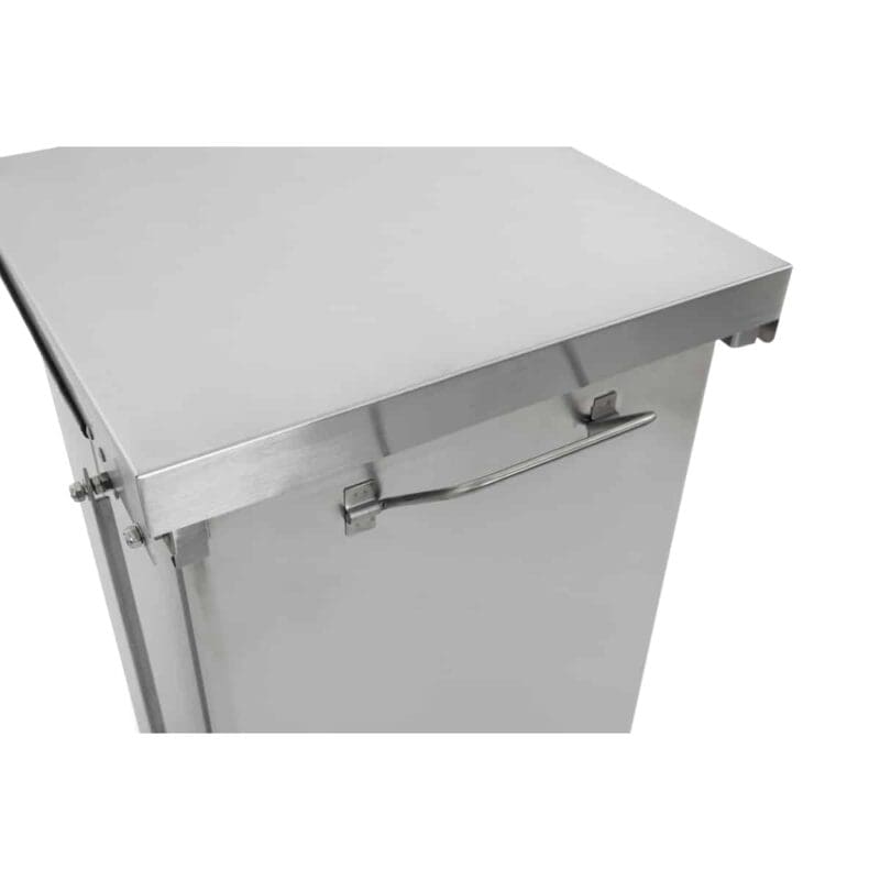 Industriële pedaalemmer 90 liter mat RVS - VB 058129 - Afbeelding 5