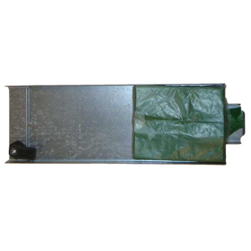 Afvalbak Cibeles 50 liter met cassette voor hondenpoepzakjes grijs - VB 061617 - Afbeelding 2