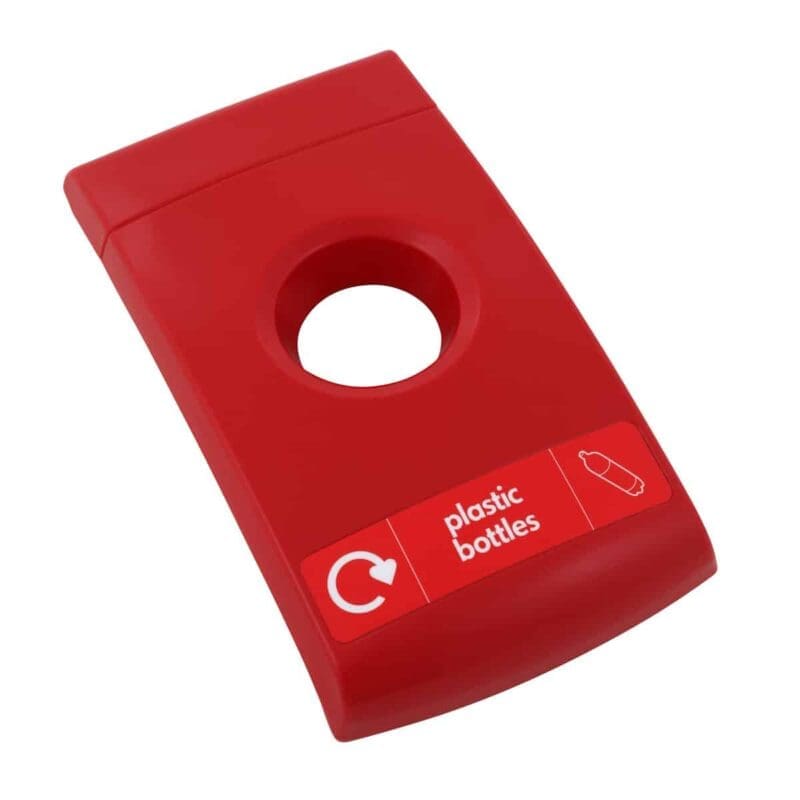 Flessendeksel Envirobin rood - VB 063840
