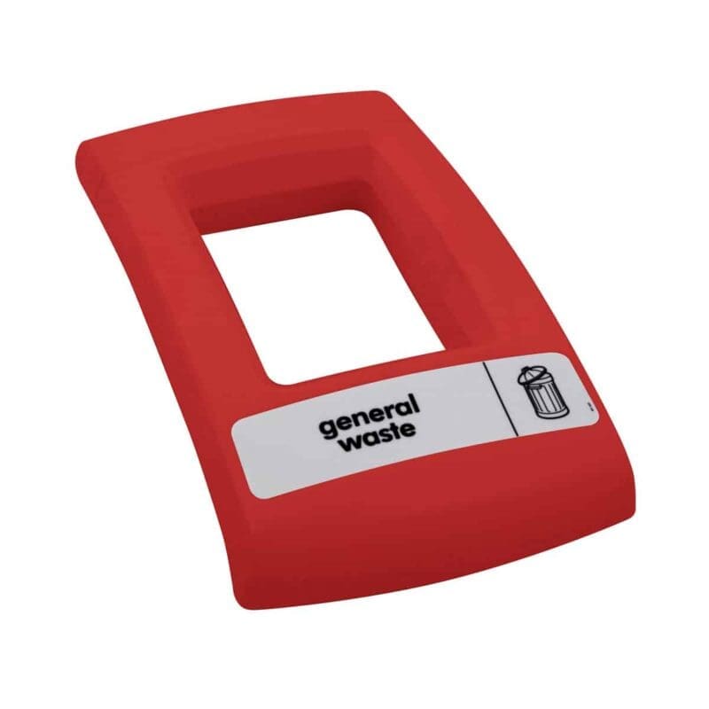 Open deksel Envirobin rood - VB 063888