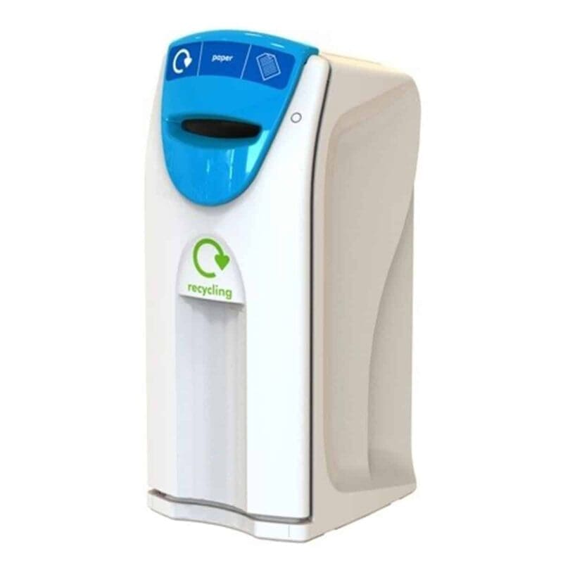 Maxi Envirobin met papieropening 140 liter grijs, blauw - VB 063963