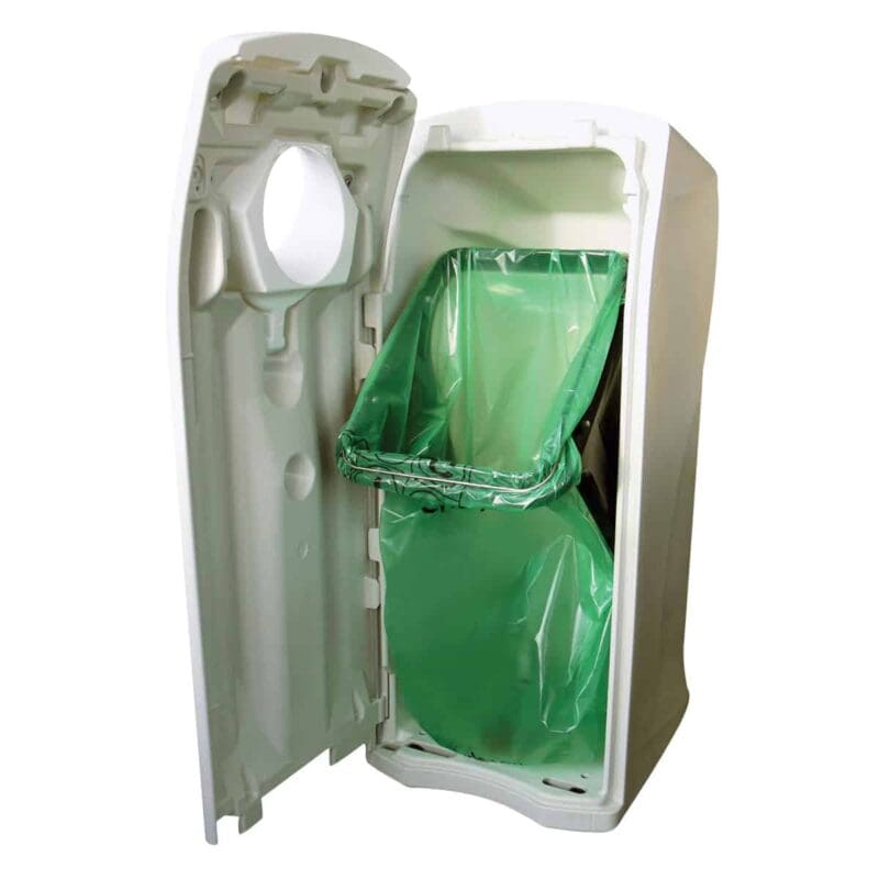 Maxi Envirobin met papieropening 140 liter grijs, blauw - VB 063963 - Afbeelding 2