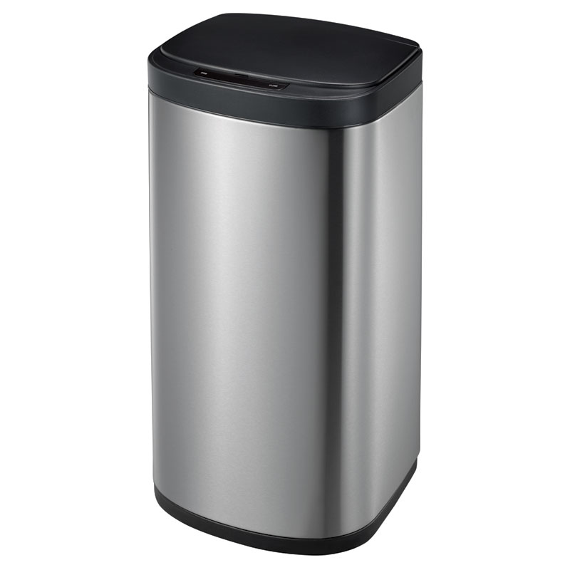 Dara Sensor Bin 35 liter mat RVS, zwart - VB 926735