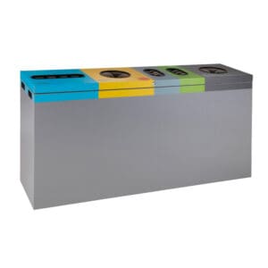 Afvalscheidingsunit Five-Chamber grijs - VB 183401 - Afbeelding 9