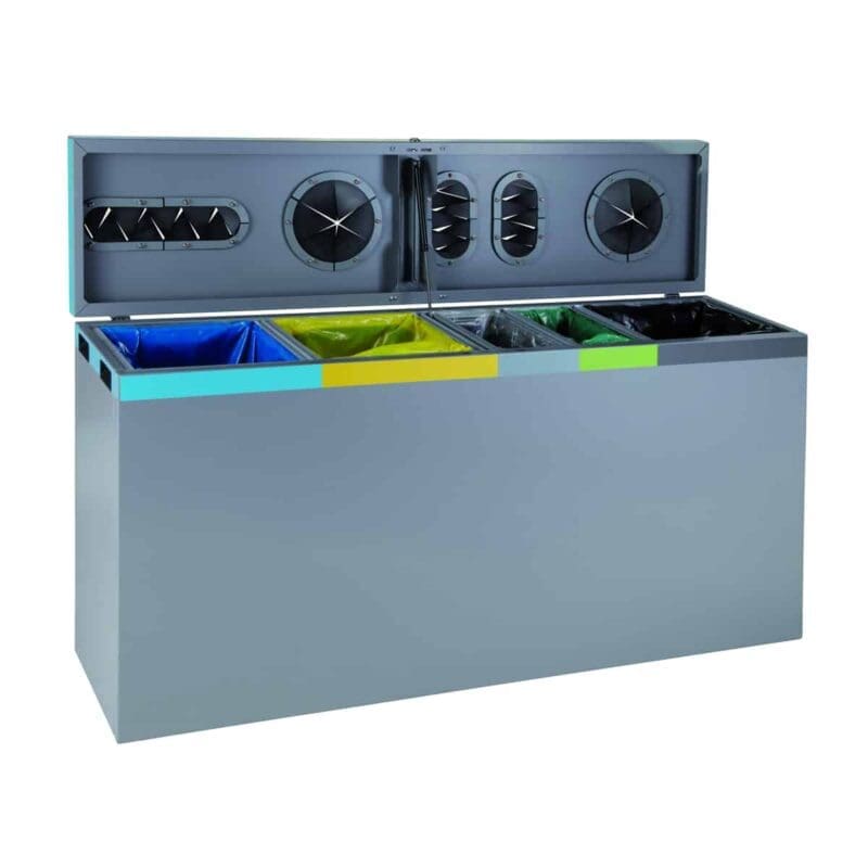 Afvalscheidingsunit Five-Chamber grijs - VB 183401 - Afbeelding 2