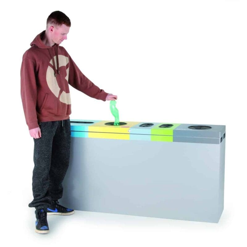 Afvalscheidingsunit Five-Chamber grijs - VB 183401 - Afbeelding 6