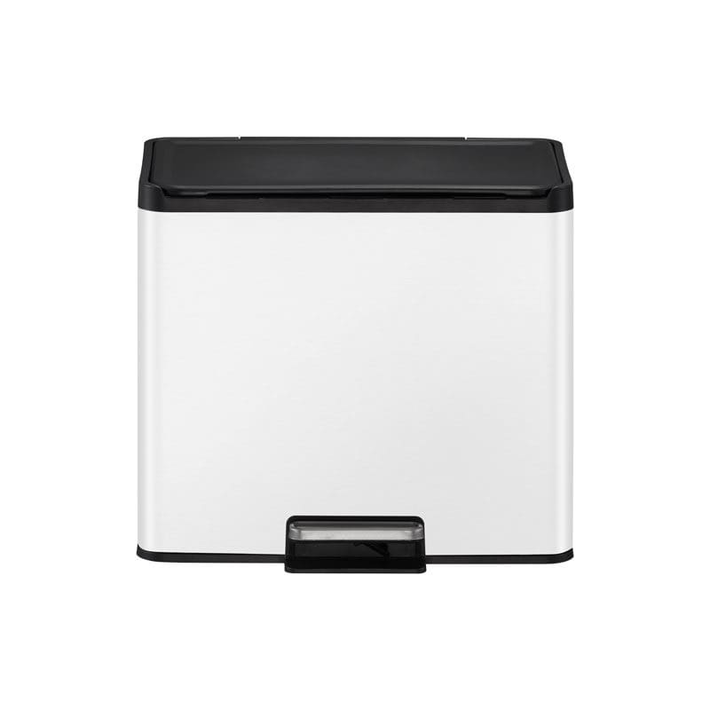 EKO Essential Recycler pedaalemmer 20+9 ltr wit - VB 822829