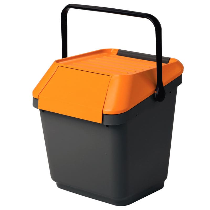 EasyMax 35 liter grijs, oranje - VB 187843