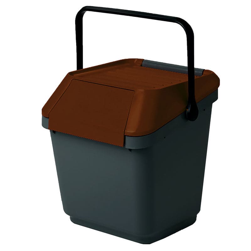 EasyMax 35 liter grijs, bruin - VB 187850