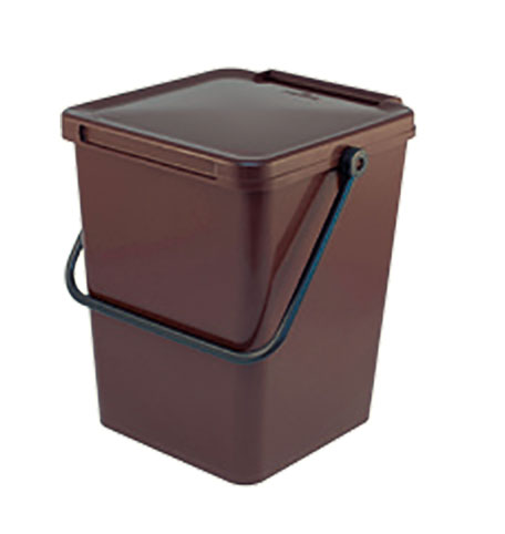 Minimax vierkant 10 liter bruin - VB 188093