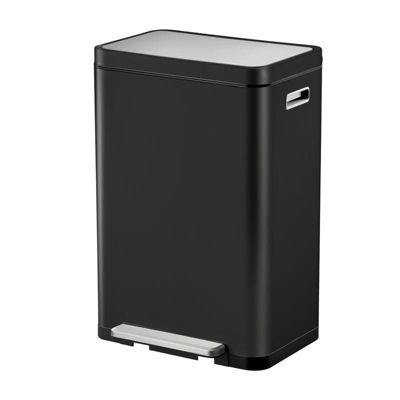 X-Cube pedaalemmer 45 liter zwart glanzend, mat RVS - VB 936845
