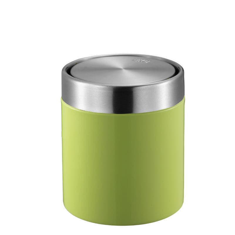 Fandy Tafelafvalbak 1,5 liter lime groen, mat RVS - VB 920498