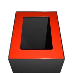 Top modulaire afvalscheidingsunit 60 liter rood - VB 191185 - Afbeelding 4