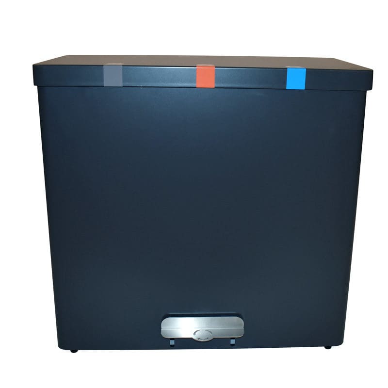 RecycloKick 3 3x34 liter grafietgrijs - VB 191390