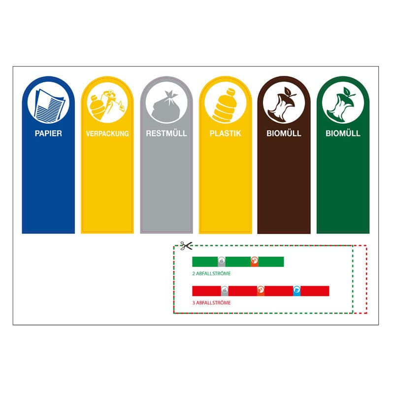 Recycling Stickers RecycloKick - Duits Duits - VB 191444