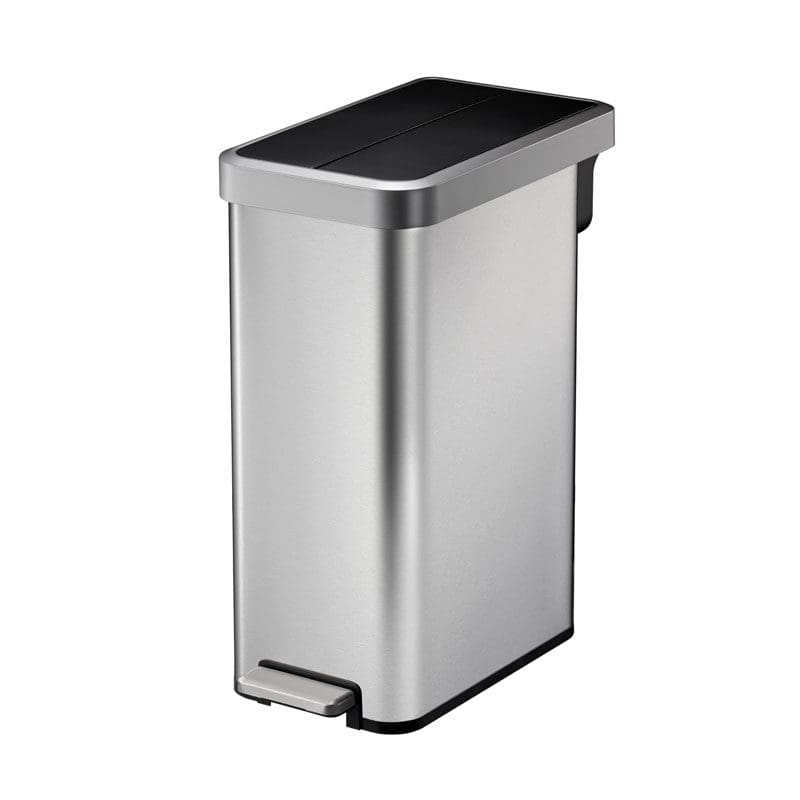 Ecofly II Pedaalemmer 45 liter mat RVS, zwart - VB 928245