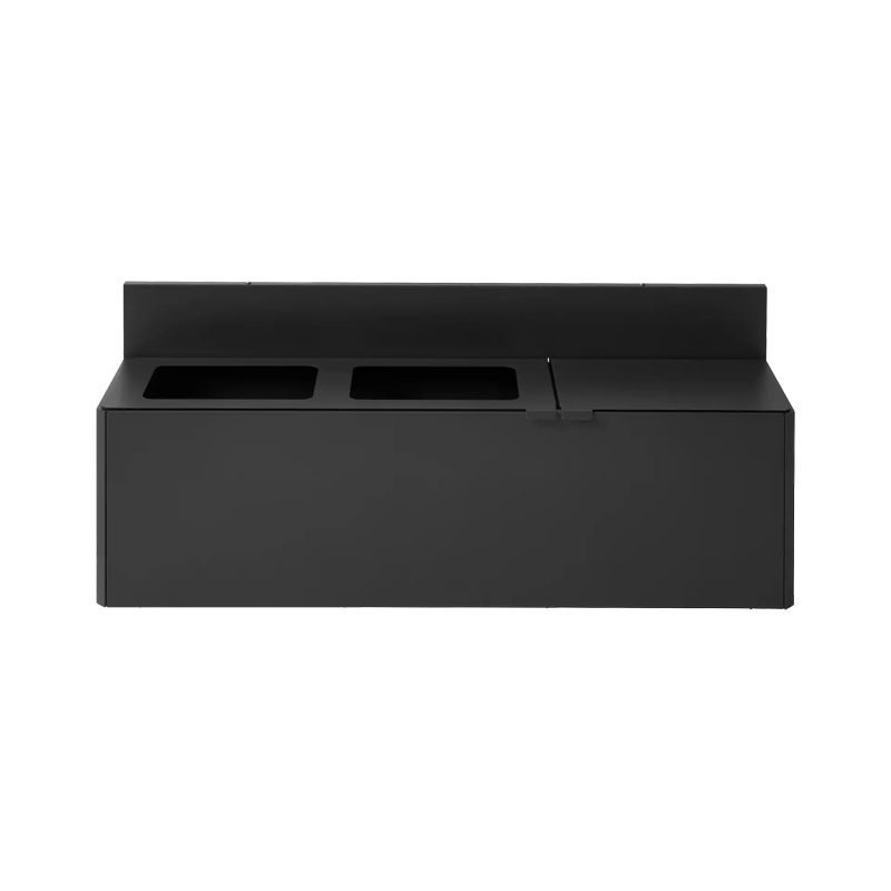 Bica 911 Wandafvalstation 3x20 liter zwart - VB 197569