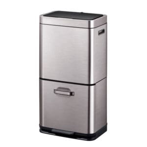 Himalaya Recycler Sensor Bin 35+25 liter grijs, mat RVS - VB 933960 - Afbeelding 2
