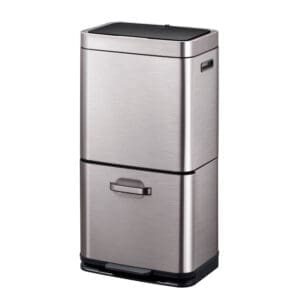 Himalaya Recycler Sensor Bin 35+25 liter grijs, mat RVS - VB 933960