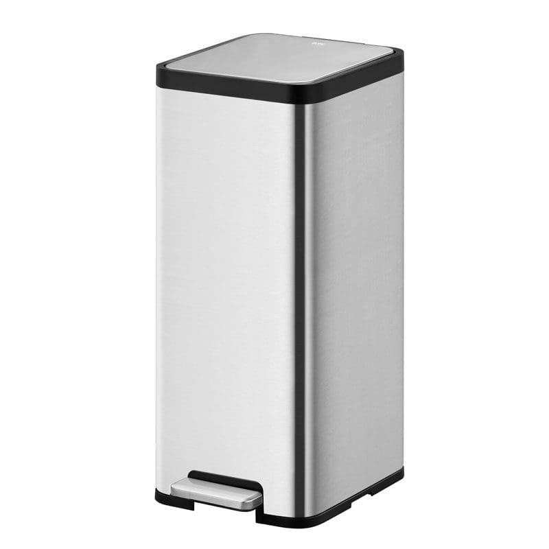 Ecomaid pedaalemmer 30 liter Grijs mat RVS - VB 913930