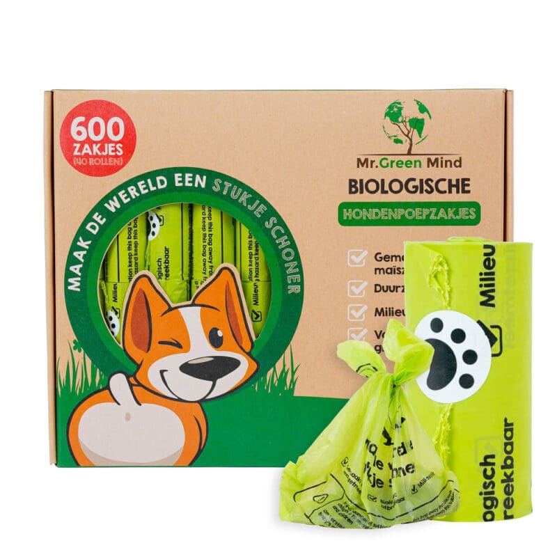 Bio Hondenpoepzakjes Groen - VB 204137