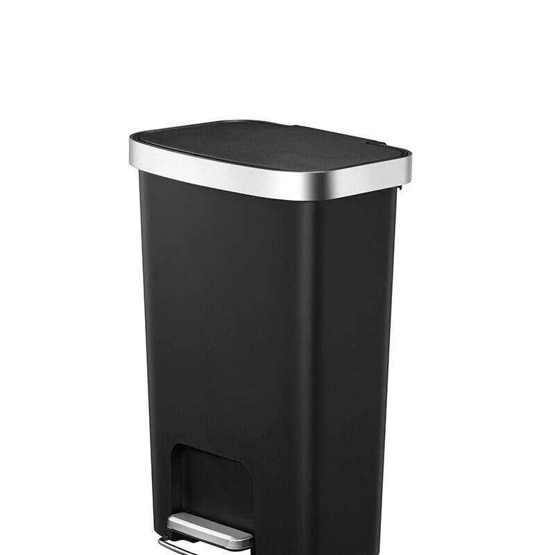 Hana pedaalemmer 50 liter zwart - VB 625550