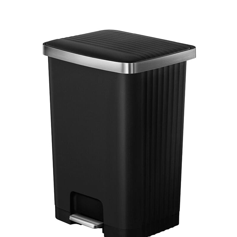 Hana 2 Pedaalemmer 70 liter zwart - VB 638870