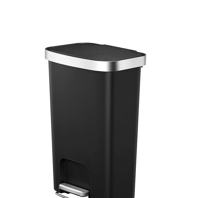 Hana 1 Pedaalemmer 2x25 liter zwart - VB 625550
