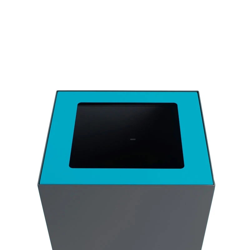 Top modulaire afvalscheidingsunit 90 liter blauw - VB 206872