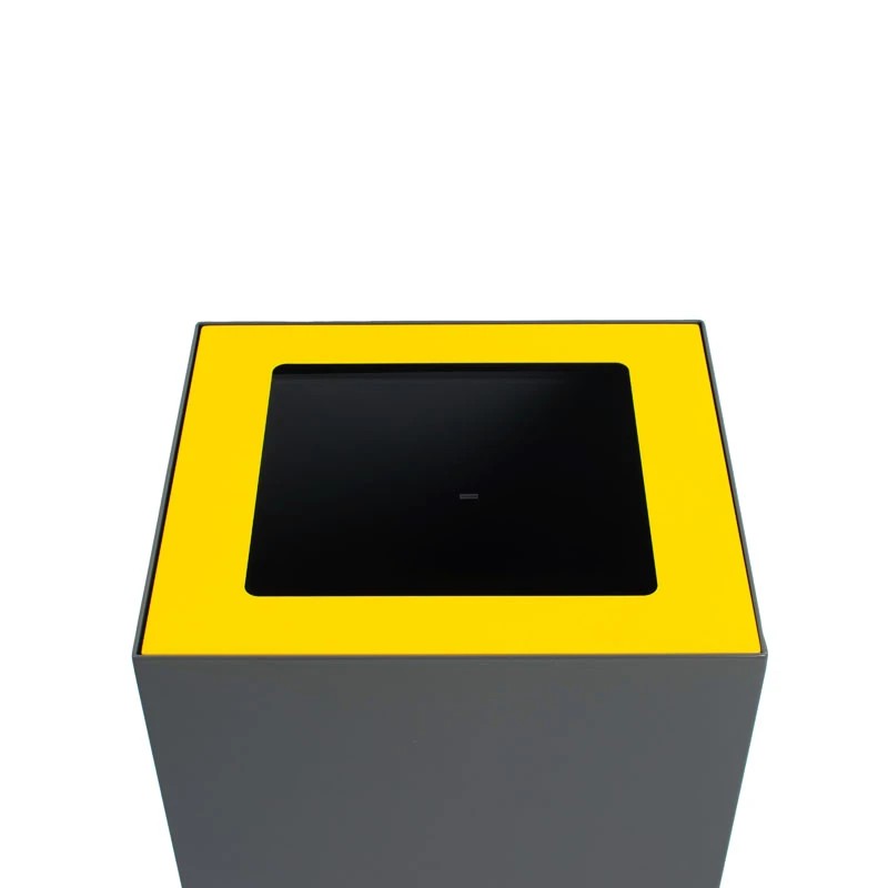 Top modulaire afvalscheidingsunit 90 liter geel - VB 206889