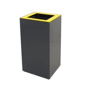 Top modulaire afvalscheidingsunit 90 liter geel - VB 206889 - Afbeelding 2
