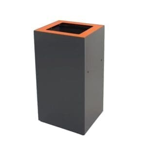 Top modulaire afvalscheidingsunit 90 liter oranje - VB 206902 - Afbeelding 2